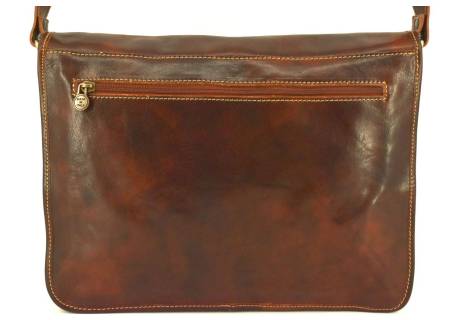 Kožená taška s klopnou Arteddy