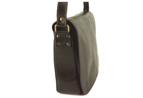 Kožená taška s klopnou Arteddy