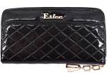Dámská / dívčí lakovaná peněženka  pouzdrového typu Eslee