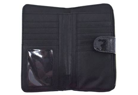 Dámská / dívčí lakovaná peněženka  pouzdrového typu Eslee