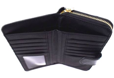 Dámská / dívčí lakovaná peněženka  pouzdrového typu Eslee