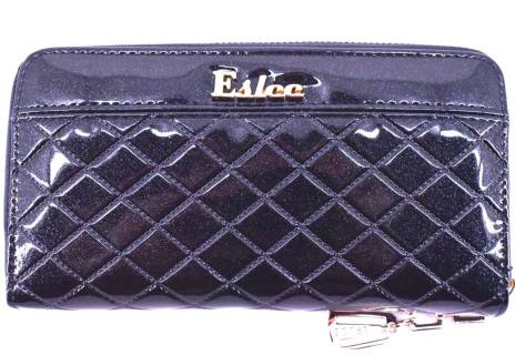 Dámská / dívčí lakovaná peněženka  pouzdrového typu Eslee