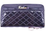 Dámská / dívčí lakovaná peněženka  pouzdrového typu Eslee