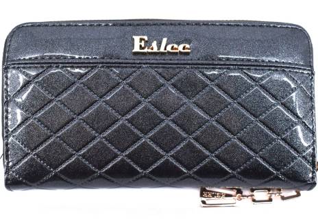 Dámská / dívčí lakovaná peněženka  pouzdrového typu Eslee