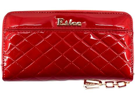 Dámská / dívčí lakovaná peněženka  pouzdrového typu Eslee