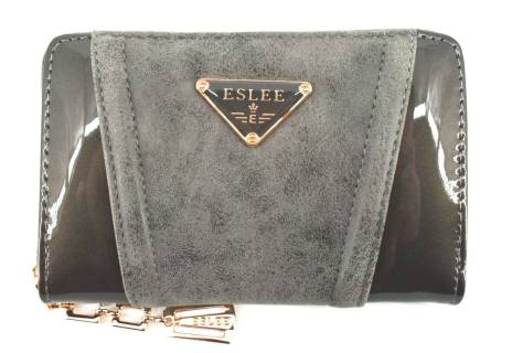 Dámská / dívčí lakovaná peněženka  pouzdrového typu Eslee