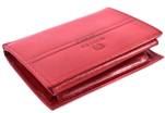 Pánská kožená peněženka  na výšku Emporio Valentini - červená