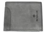 Pánská kožená peněženka na šířku B.Cavalli - šedá
