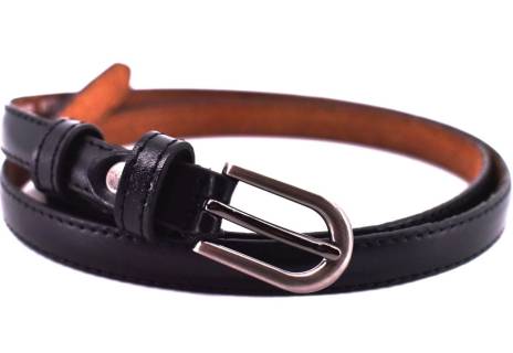 Dámský úzký kožený opasek Arteddy