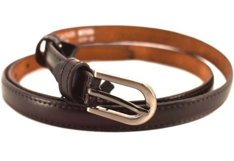 Dámský úzký kožený opasek Arteddy