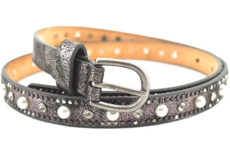 Dámský/dívčí pásek s ozdobnými kamínky Arteddy