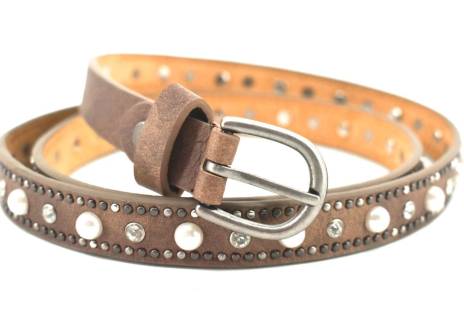 Dámský/dívčí pásek s ozdobnými kamínky Arteddy