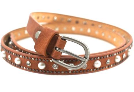 Dámský/dívčí pásek s ozdobnými kamínky Arteddy