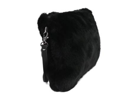 Dámská kabelka crossbody Melas / s umělé kožešiny