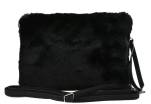 Dámská kabelka crossbody Melas / s umělé kožešiny