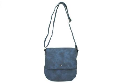 Dámská / dívčí kbelka crossbody kabelka s klopnou Melas