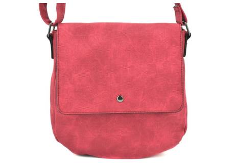 Dámská / dívčí kbelka crossbody kabelka s klopnou Melas