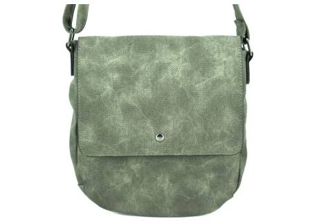 Dámská / dívčí kbelka crossbody kabelka s klopnou Melas