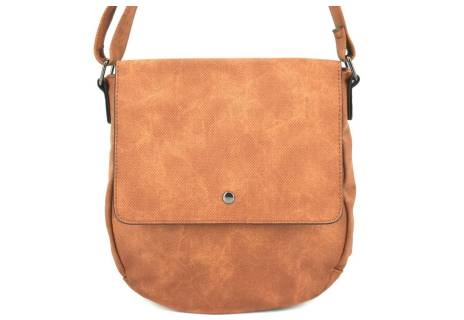 Dámská / dívčí kbelka crossbody kabelka s klopnou Melas