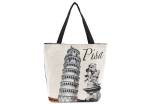 Kabelka/ nákupní taška s potiskem Pisa