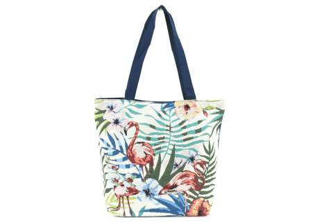 Kabelka/ taška s potiskem plameňák