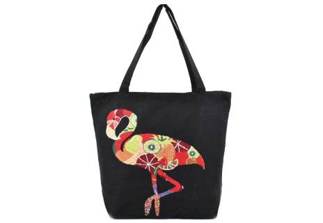 Kabelka/ taška s potiskem plameňák