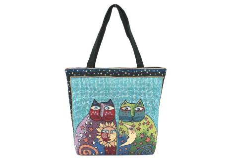 Kabelka/ taška s potiskem - kočky