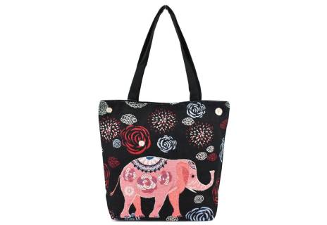 Kabelka/ nákupní taška s potiskem - slon