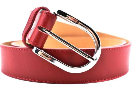 Dámský jednobarevný kožený opasek  Arteddy