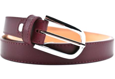 Dámský jednobarevný kožený opasek  Arteddy