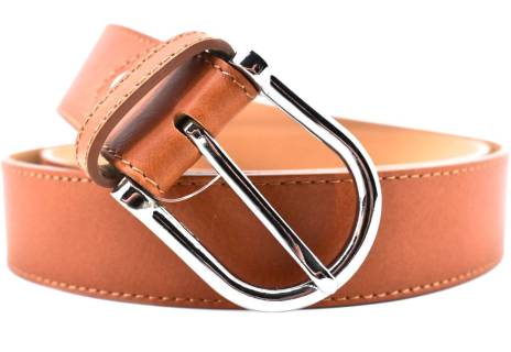 Dámský kožený opasek  Arteddy - hnědá/110