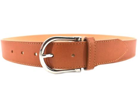 Dámský kožený opasek  Arteddy - hnědá/110