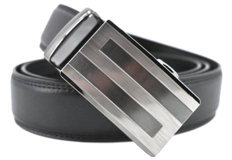 Pánský kožený opasek s plnou přezkou Arteddy