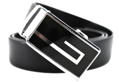 Pánský kožený opasek s plnou přezkou Arteddy