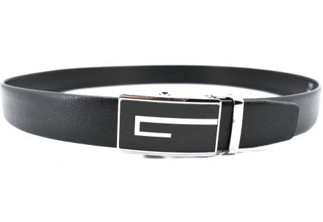 Pánský kožený opasek s plnou přezkou Arteddy