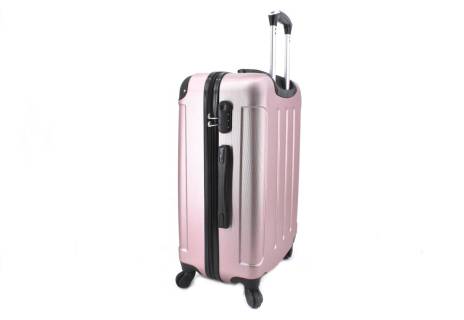 Cestovní kufr skořepinový na čtyřech kolečkách - sada 4ks