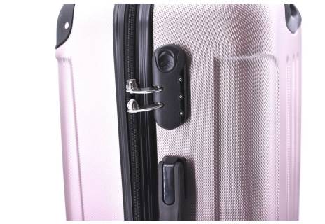 Cestovní kufr skořepinový na čtyřech kolečkách - sada 4ks