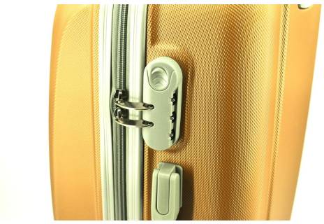 Cestovní kufr skořepinový na čtyřech kolečkách - sada 4ks