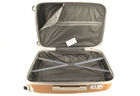 Cestovní kufr skořepinový na čtyřech kolečkách - sada 4ks