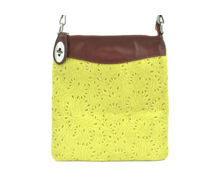 Dámská kožená kabelka crossbody Arteddy