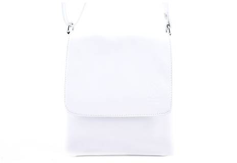 Dámská kožená crossbody kabelka s klopnou Arteddy