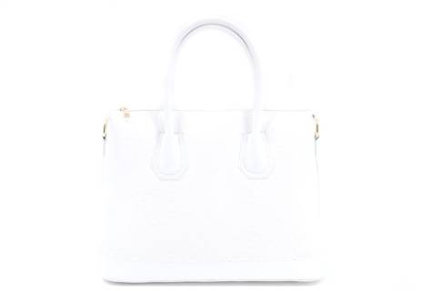 Dámská kožená kabelka s květovaným vzorem  Arteddy