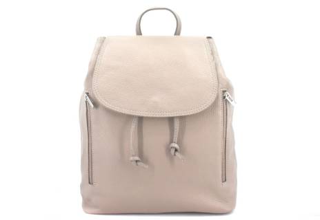 Dámský kožený batoh s klopnou Arteddy