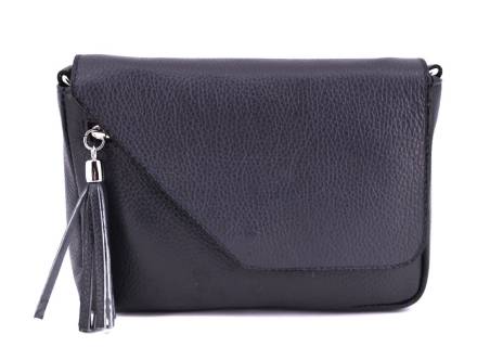 Dámská kožená crossbody kabelka s klopnou Arteddy