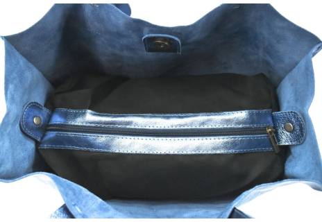 Dámská velká kožená kabelka Arteddy