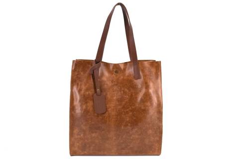 Dámská velká kožená kabelka Arteddy