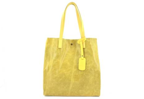 Dámská velká kožená kabelka Arteddy