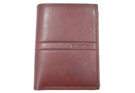 Pánská kožená peněženka  s orientací na výšku Valentini