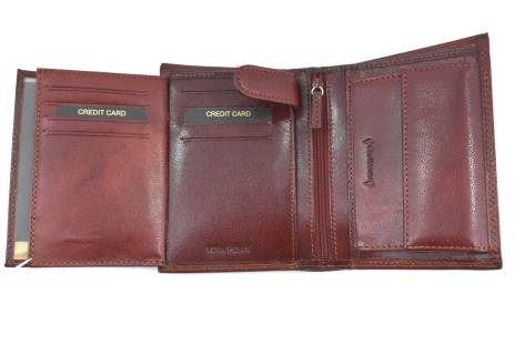 Pánská kožená peněženka  s orientací na výšku Valentini