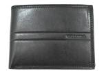 Pánská kožená peněženka na šířku Valentini - černá